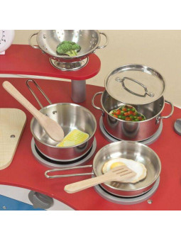 Srebrne garnuszki z dodatkami Melissa & Doug