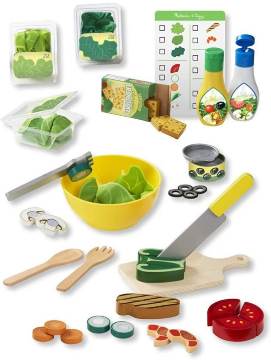 Zestaw do robienia sałatki Slice & Toss 52 el  Melissa & Doug