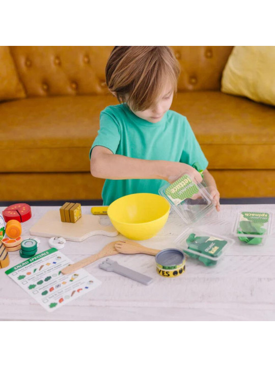 Zestaw do robienia sałatki Slice & Toss 52 el  Melissa & Doug