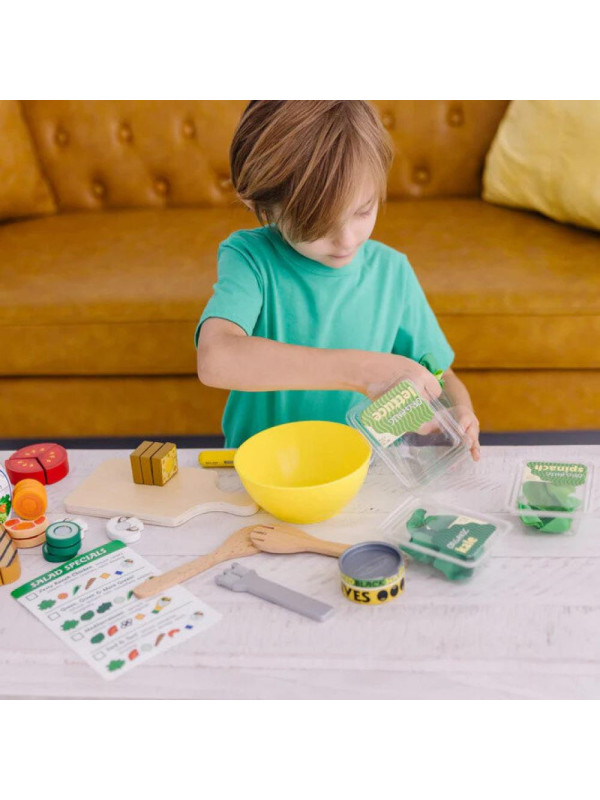 Zestaw do robienia sałatki Slice & Toss 52 el  Melissa & Doug