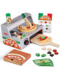 Drewniany zestaw do robienia pizzy z piecem Top & Bake 34 el Melissa & Doug