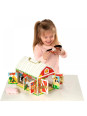 Drewniana stodoła z zamkami Melissa & Doug Drewniana stodoła z zamkami Melissa & Doug