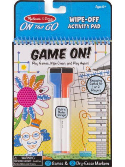 Zestaw gier ze ścieralnymi mazakami Melissa & Doug