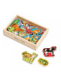 Drewniane magnesy Zwierzęta 20 sztuk Melissa & Doug