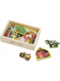 Drewniane magnesy Na Farmie 20 sztuk Melissa & Doug Drewniane magnesy Na Farmie 20 sztuk Melissa & Doug