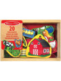 Drewniane magnesy Na Farmie 20 sztuk Melissa & Doug Drewniane magnesy Na Farmie 20 sztuk Melissa & Doug
