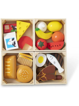 Artykuły spożywcze w skrzyneczkach Owoce i Warzywa