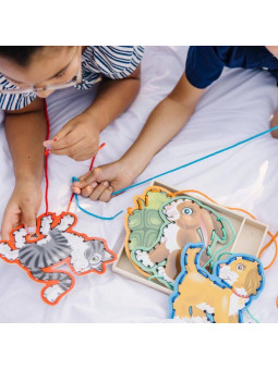 Przeplatane zwierzęta Pupile Melissa & Doug