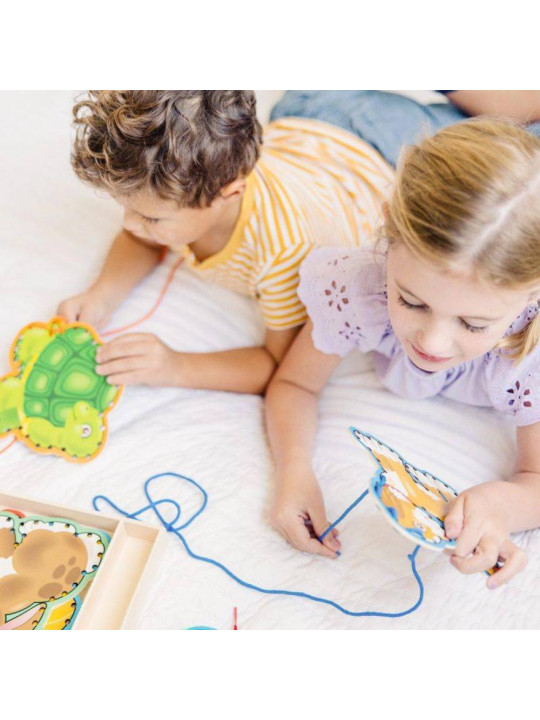 Przeplatane zwierzęta Pupile Melissa & Doug