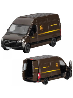 Model samochodu Mercedes Benz Sprinter kurier UPS Goki