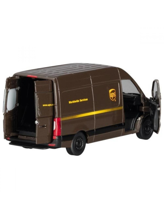 Model samochodu Mercedes Benz Sprinter kurier UPS Goki