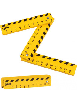 Składana miarka drewniana dla dzieci 30 cm Goki