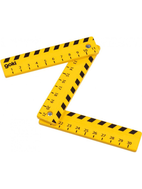 Składana miarka drewniana dla dzieci 30 cm Goki