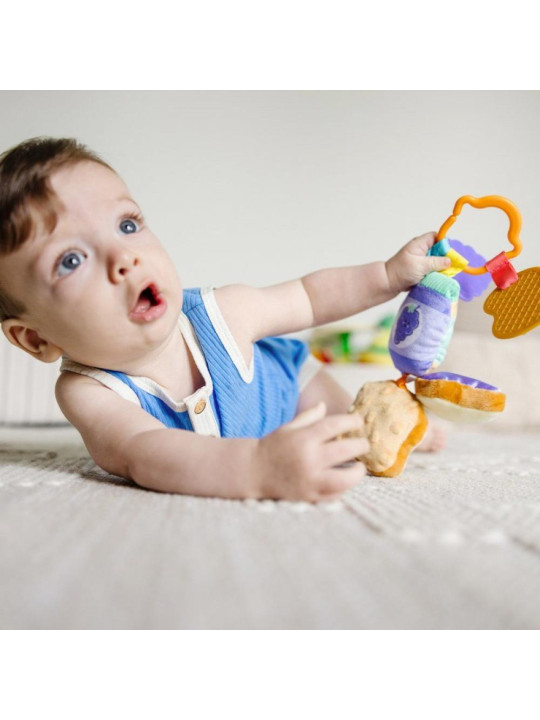 Zawieszka do wózka dla niemowląt PB&J Take-Along Toy 30742-MD Melissa & Doug
