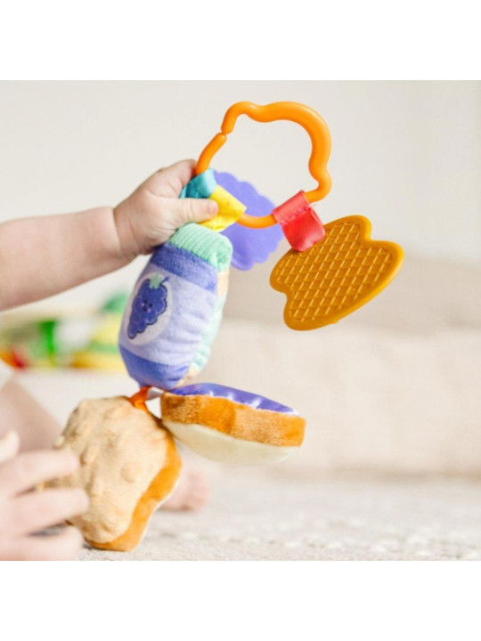Zawieszka do wózka dla niemowląt PB&J Take-Along Toy 30742-MD Melissa & Doug