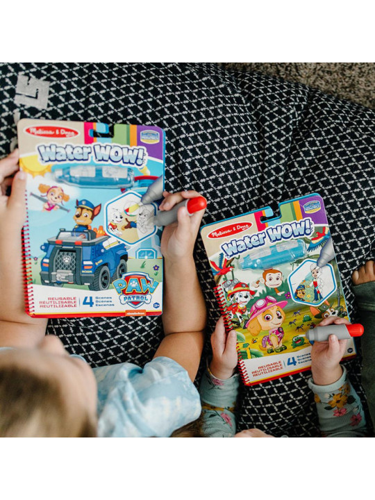 Przygodowa kolorowanka wodna Psi Patrol Water Wow! - Skye Melissa and Doug