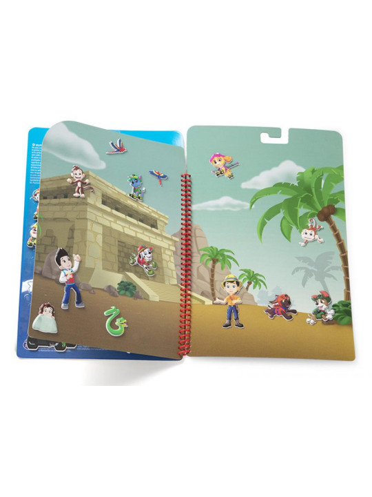 Naklejki wielokrotnego użytku z książką Psi Patrol Puffy Sticker – Jake’s Mountain Melissa and Doug
