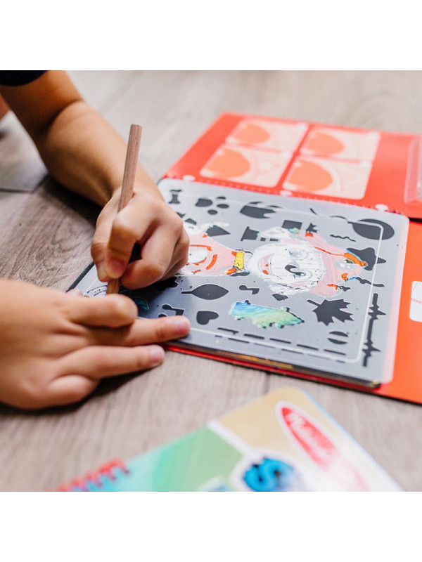 Książeczka zdrapywanka wydrapywanka Psi Patrol Scratch Art Pad – Chase Melissa and Doug