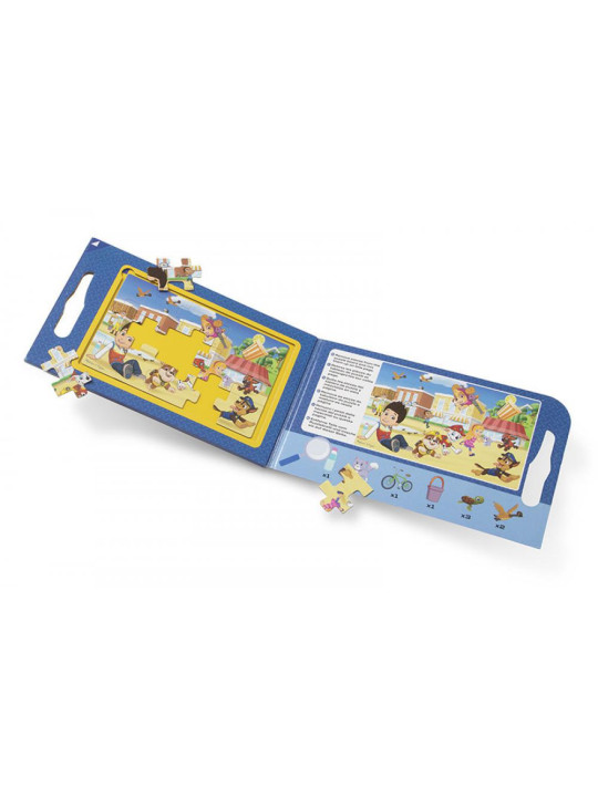 Puzzle na magnesy z książką Psi Patrol Magnetic Jigsaw Puzzles Melissa & Doug