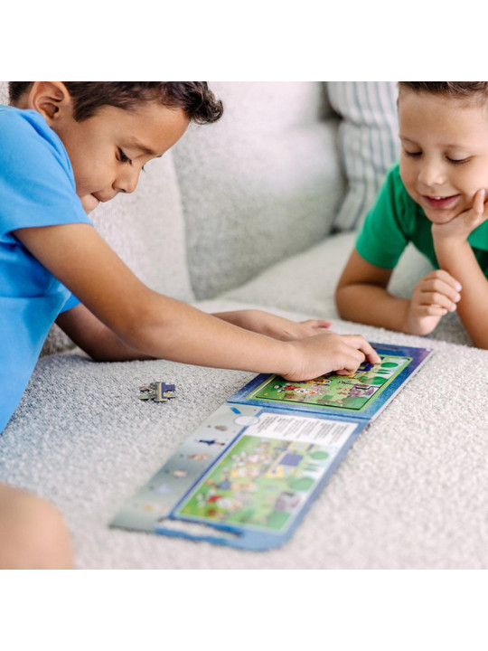 Puzzle na magnesy z książką Psi Patrol Magnetic Jigsaw Puzzles - Big Trucks Melissa & Doug