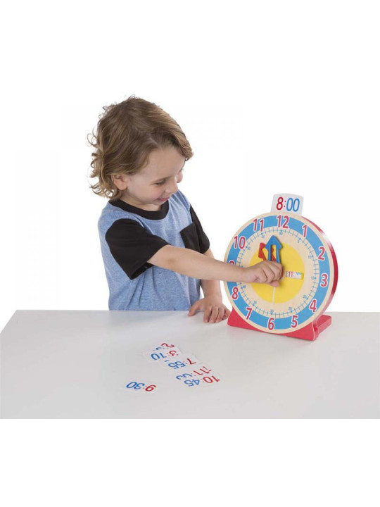 Zegar 2w1 do pokoju dziecięcego Melissa and Doug