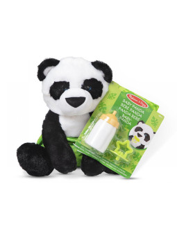 Miś przytulanka pluszak do karmienia Dziecko Pandy Melissa and Doug