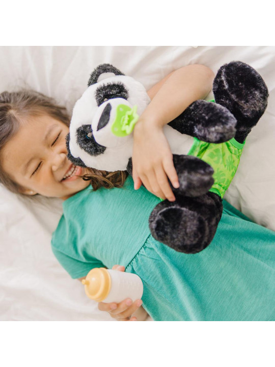 Miś przytulanka pluszak do karmienia Dziecko Pandy Melissa and Doug