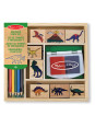 Zestaw pieczątek Dinozaury Melissa and Doug Zestaw pieczątek Dinozaury Melissa and Doug