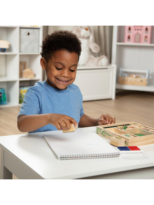 Zestaw pieczątek Dinozaury Melissa and Doug