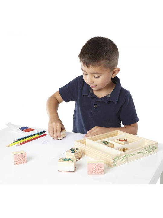 Zestaw pieczątek Dinozaury Melissa and Doug