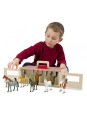 Drewniana Stajnia dla dzieci z Figurkami Koni Melissa and Doug