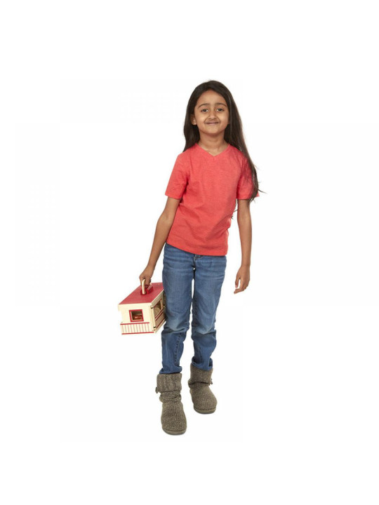Drewniana Stajnia dla dzieci z Figurkami Koni Melissa and Doug
