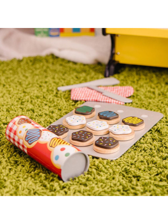 Zabawkowe Drewniane Ciasteczka do krojenia Melissa and Doug