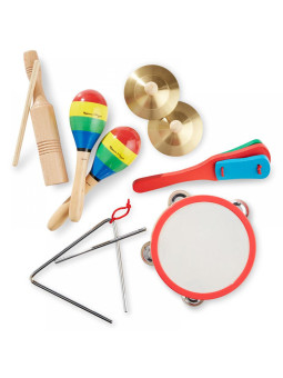 Zestaw instrumentów muzycznych dla dzieci Band-in-a-Box Clap! Clang! Tap! Melissa and Doug
