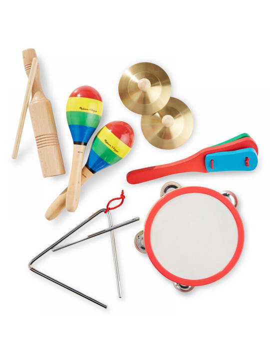 Zestaw instrumentów muzycznych dla dzieci Band-in-a-Box Clap! Clang! Tap! Melissa and Doug