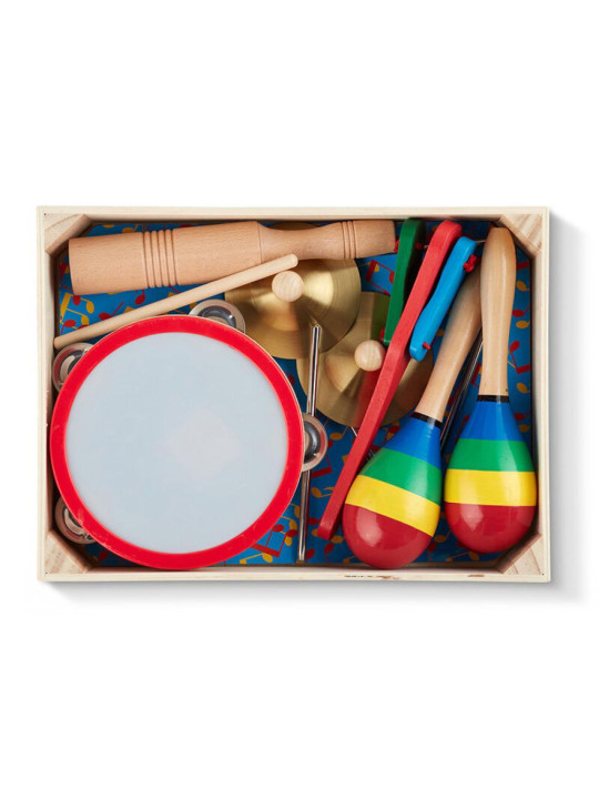Zestaw instrumentów muzycznych dla dzieci Band-in-a-Box Clap! Clang! Tap! Melissa and Doug
