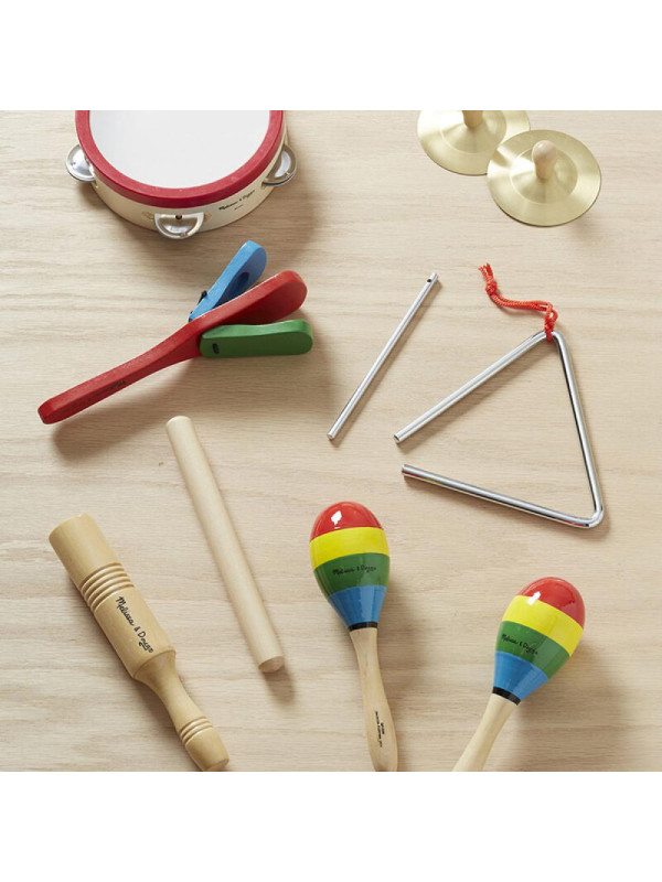 Zestaw instrumentów muzycznych dla dzieci Band-in-a-Box Clap! Clang! Tap! Melissa and Doug