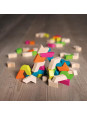 Drewniane klocki GeoBlox MaxiMix 60 el. Erzi Drewniane klocki GeoBlox MaxiMix 60 el. Erzi