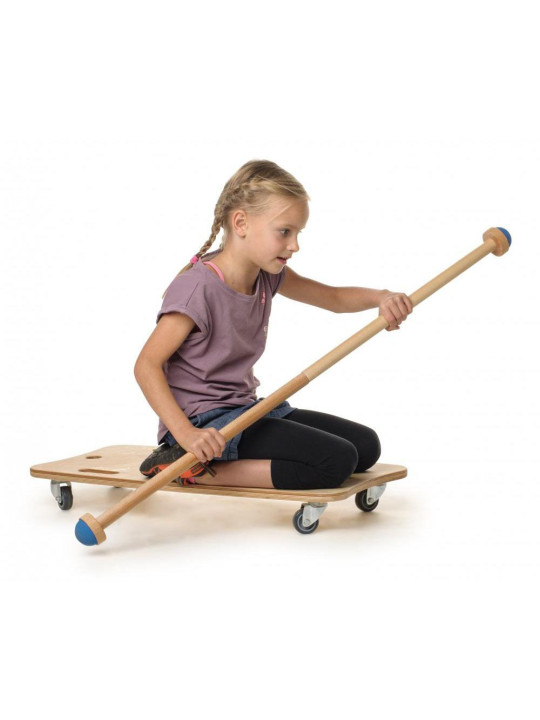 Drewniana deska na kółkach deskorolka Maxi Roller Board Erzi