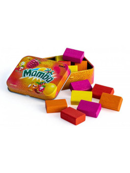 Drewniana Mamba w puszce Erzi