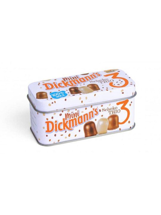 Drewniane ciepłe lody Mini Dickmann's w puszce Erzi