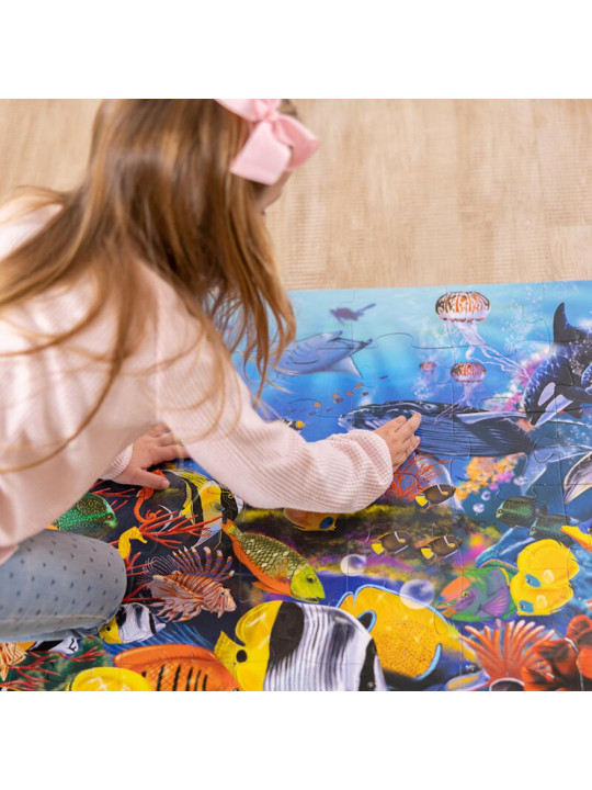 Duże puzzle dla dzieci Podwodny Świat 48 el. Melissa and Doug Duże puzzle dla dzieci Podwodny Świat 48 el. Melissa and Doug
