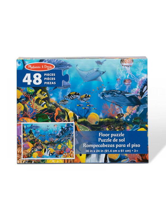 Duże puzzle dla dzieci Podwodny Świat 48 el. Melissa and Doug Duże puzzle dla dzieci Podwodny Świat 48 el. Melissa and Doug