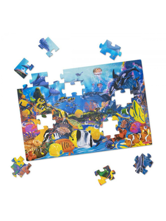 Duże puzzle dla dzieci Podwodny Świat 48 el. Melissa and Doug Duże puzzle dla dzieci Podwodny Świat 48 el. Melissa and Doug