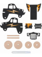 Zrób to sam drewniany model pojazdu do składania Monster Truck Goki Zrób to sam drewniany model pojazdu do składania Monster Truck Goki