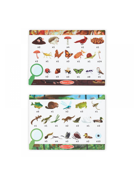 Puzzle dwustronne Let’s Explore Seek & Find 48 el. Melissa and Doug