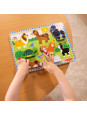 Układanka drewniana dopasowywanie Zwierząt figurek drewnianych Melissa and Doug Układanka drewniana dopasowywanie Zwierząt figurek drewnianych Melissa and Doug