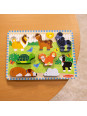 Układanka drewniana dopasowywanie Zwierząt figurek drewnianych Melissa and Doug Układanka drewniana dopasowywanie Zwierząt figurek drewnianych Melissa and Doug
