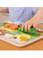 Układanka drewniana dopasowywanie Zwierząt figurek drewnianych Melissa and Doug Układanka drewniana dopasowywanie Zwierząt figurek drewnianych Melissa and Doug
