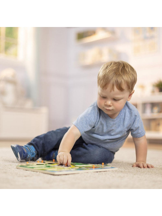 Układanka drewniana dopasowywanie Zwierząt Melissa and Doug